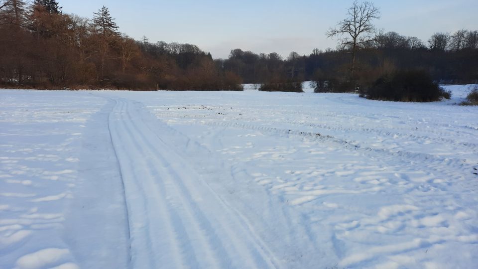 Sne i Danmark: Her er der skispor