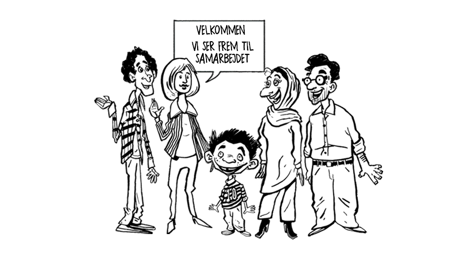 Et godt samarbejde med forældrene skaber trivsel og læring for børnene i nyankomne familier