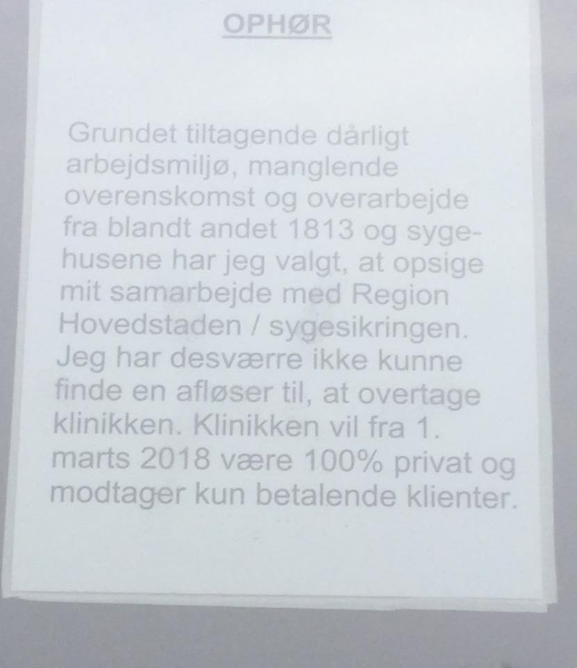 Ministeren gør din læge stavnsbunden