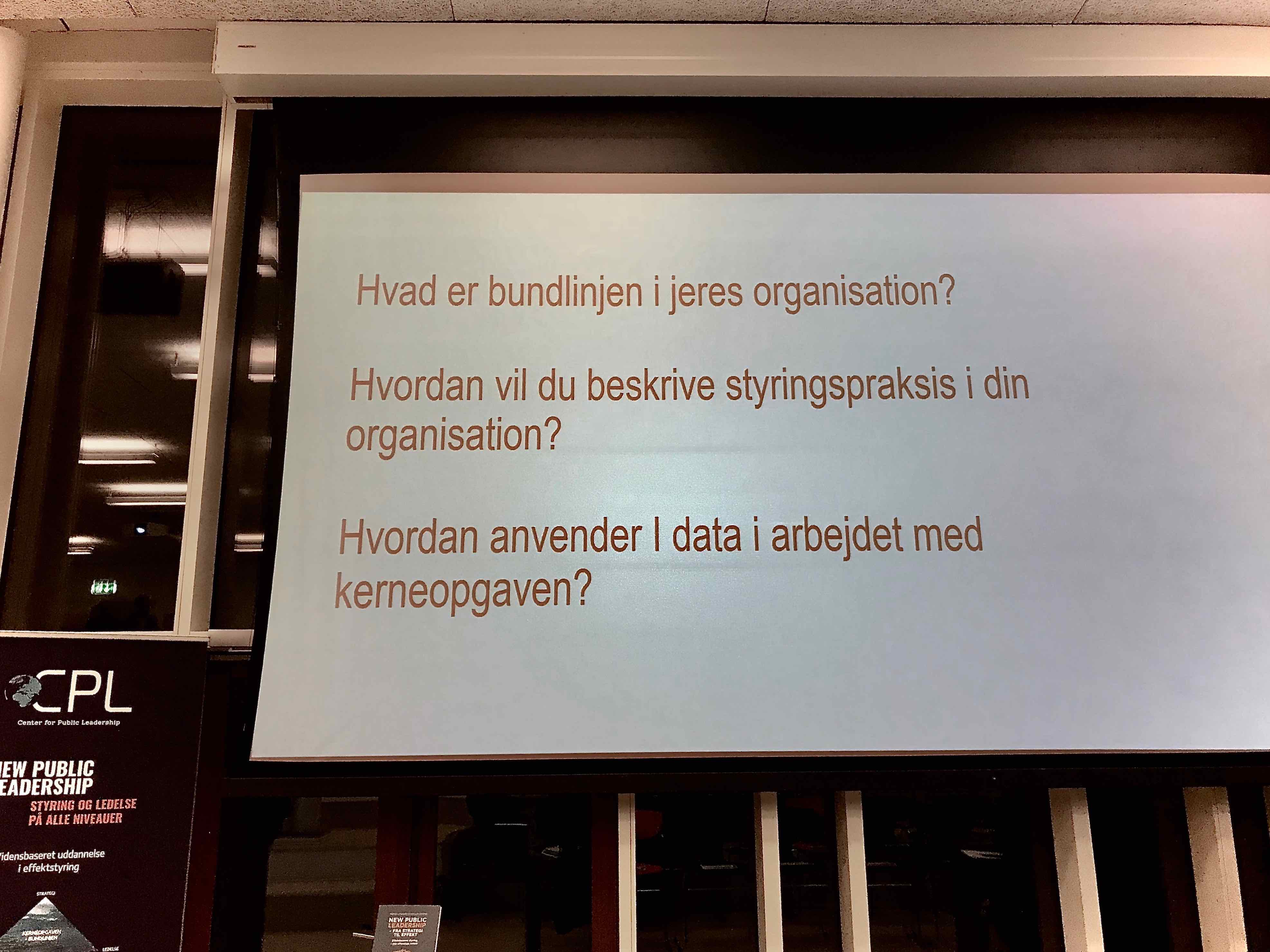 Studerende tager New Public Leadership til sig