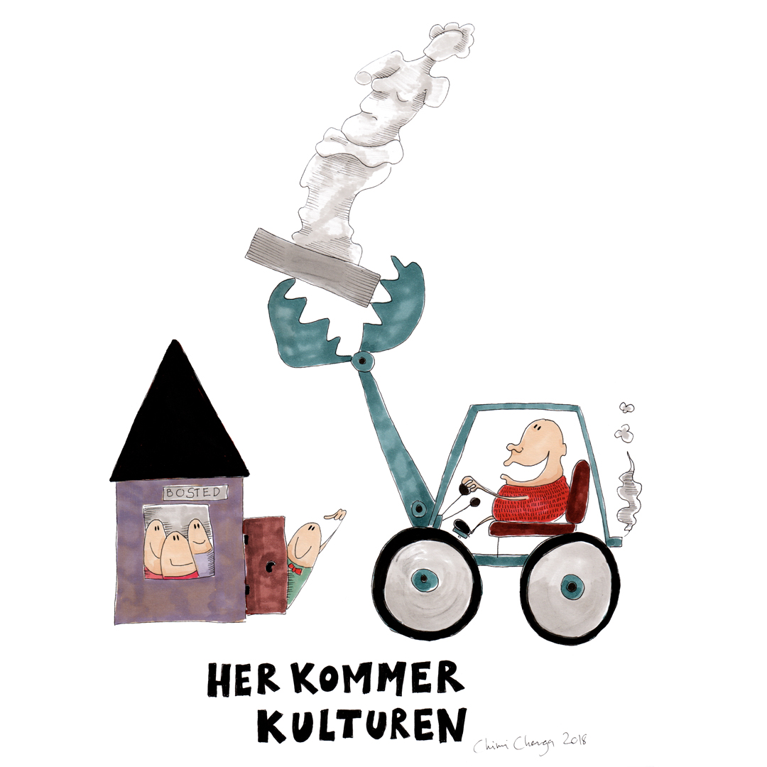 Når kulturen banker på