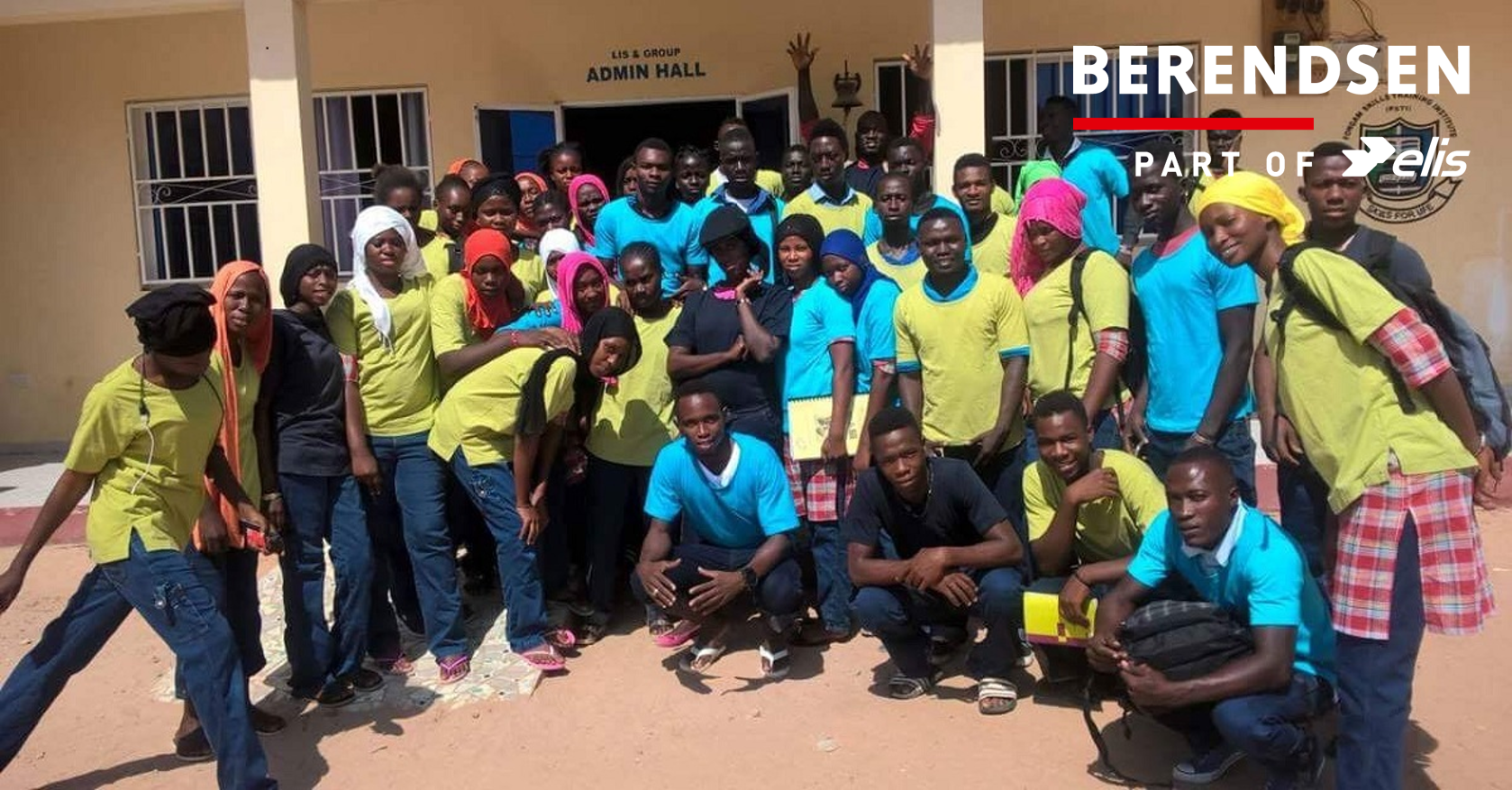 22.000 stykker aflagt Berendsen-tøj har fået nyt liv i Gambia
