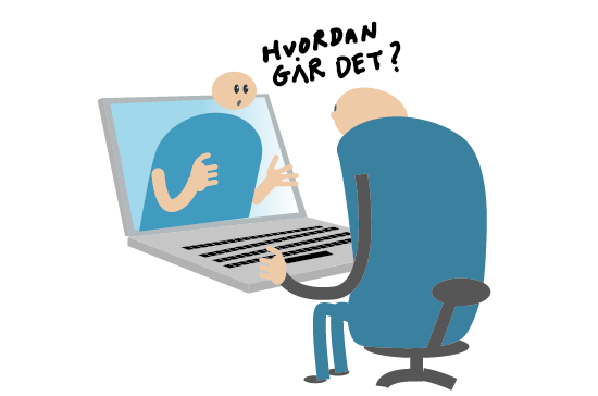 Flere og flere benytter regionernes online psykologhjælp