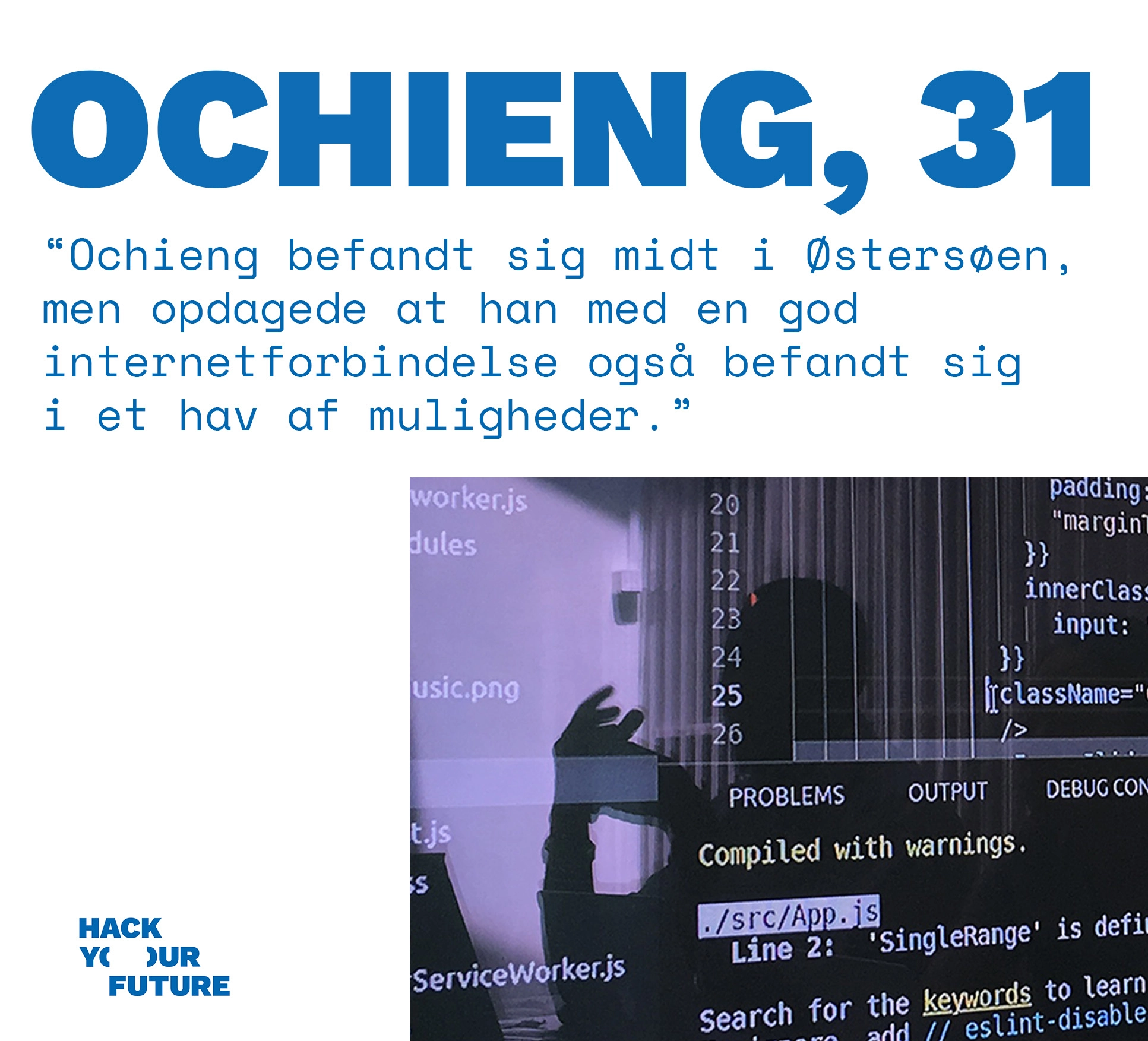 Følg tredje del af HackYourFuture´s Adventskalender om Integration
