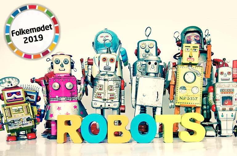 Må de kloge robotter selv behandle borgerens sag?