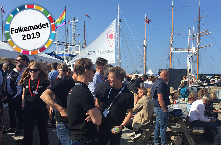 Debatter om digitalisering, robotter og overvågning på Folkemødet 2019