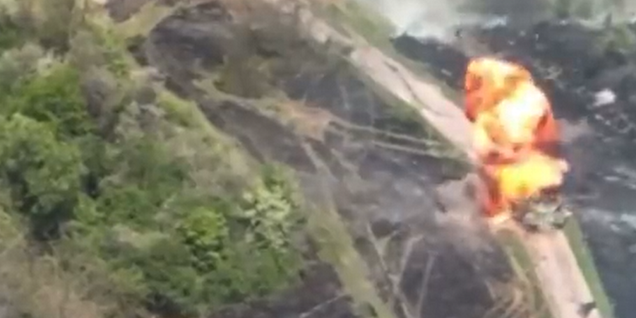 Se videoen: Svensk granatkaster pulveriserer russisk tank