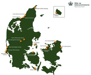 Disse 17 campingpladser er snart til salg