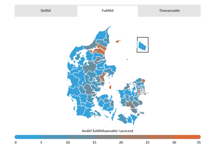 For få på fuldtid: Kun hver 10. ansatte i ældreplejen arbejder 37 timer