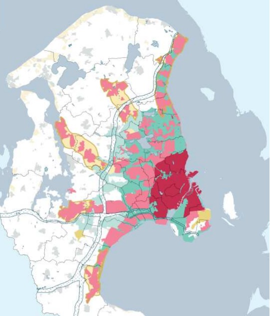 Fingerplan skal udvikles: Hovedstadskommuner får nye muligheder
