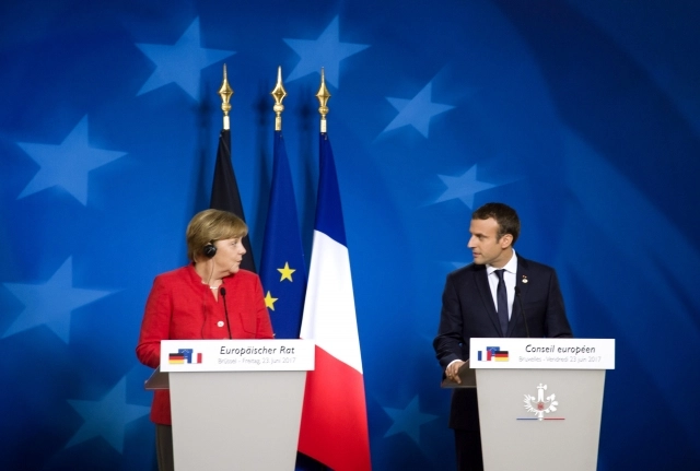 Merkel og Macron drøfter omfattende EU-reformer