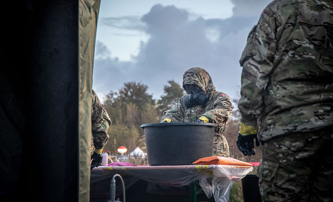 Forsvaret forsvarer støtte til Fødevarestyrelsen