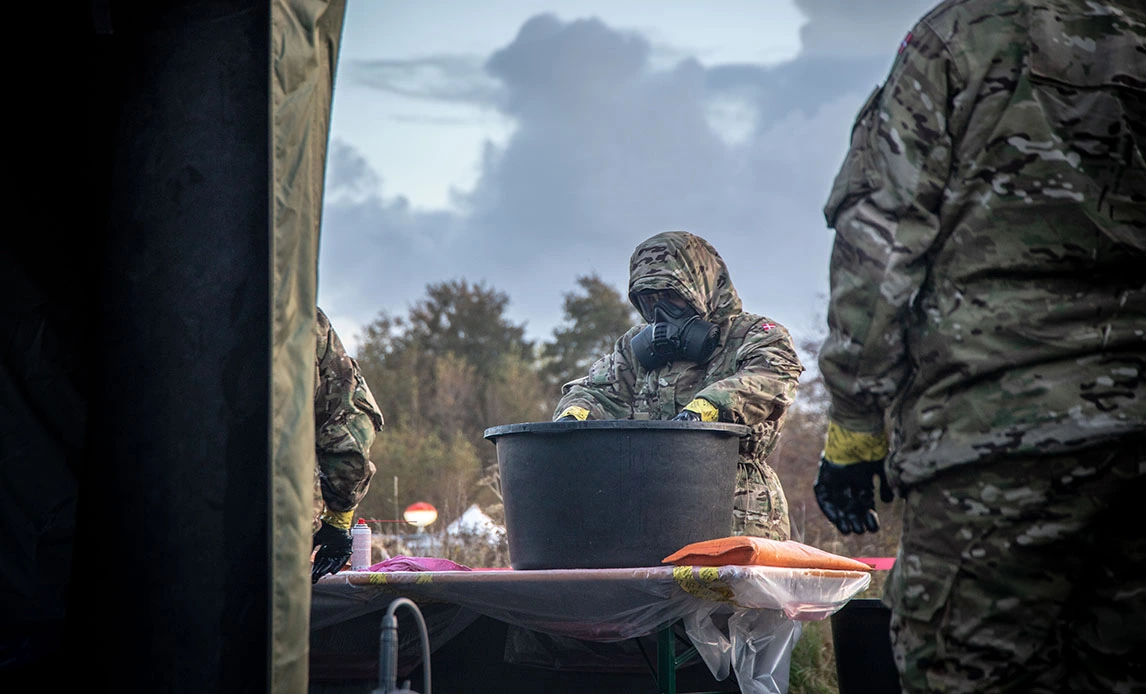 Forsvaret forsvarer støtte til Fødevarestyrelsen
