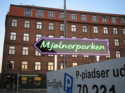 Afdelingsbestyrelse demonstrerer mod ghettoudspil