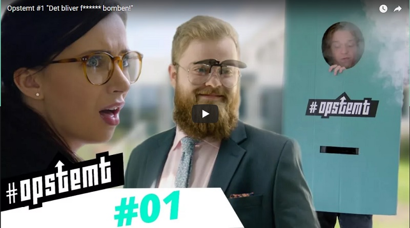 SKAM-inspireret mini-serie skal få unge til at stemme