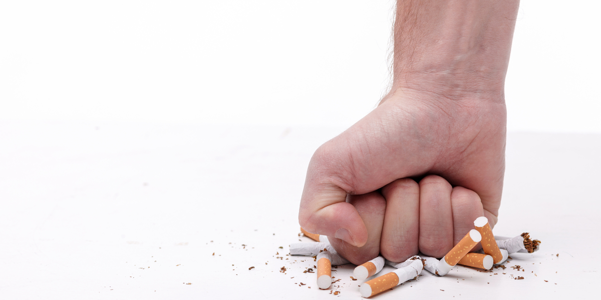 Sådan stopper du med at ryge cigaretter