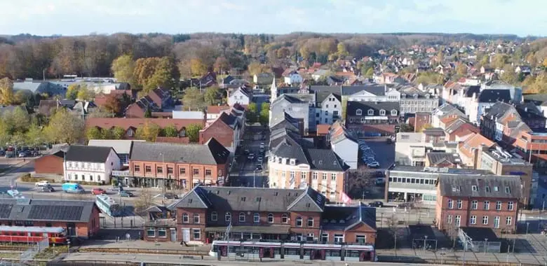 Odder er nu Danmarks tredjesmukkeste stationsby