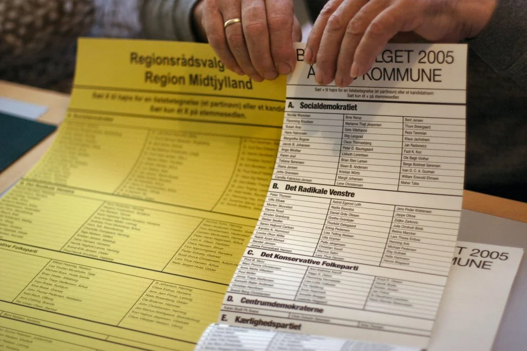 Sådan er kandidater opstillet: Partilister vs. sideordnet opstilling