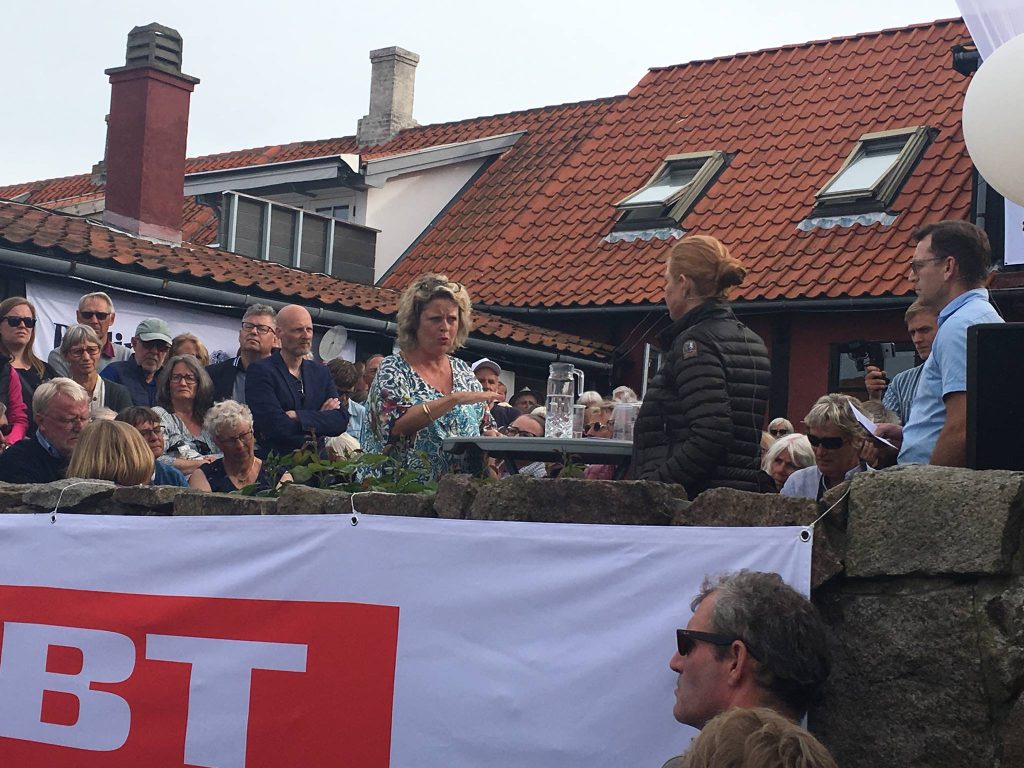 Stine Bosse i debat med Inger Støjberg