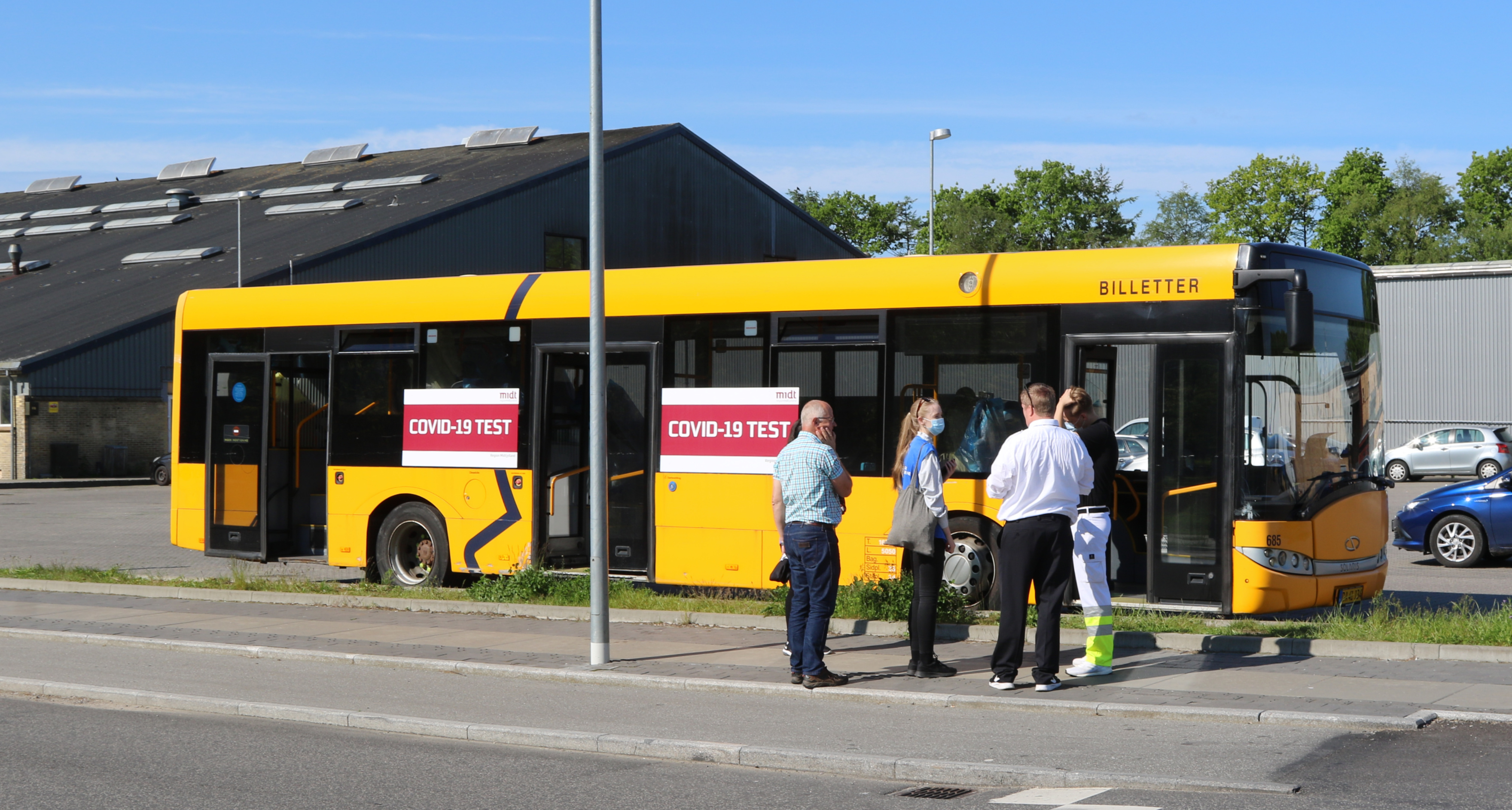 Målrettet corona-testbus sættes ind i nedlukket sogn