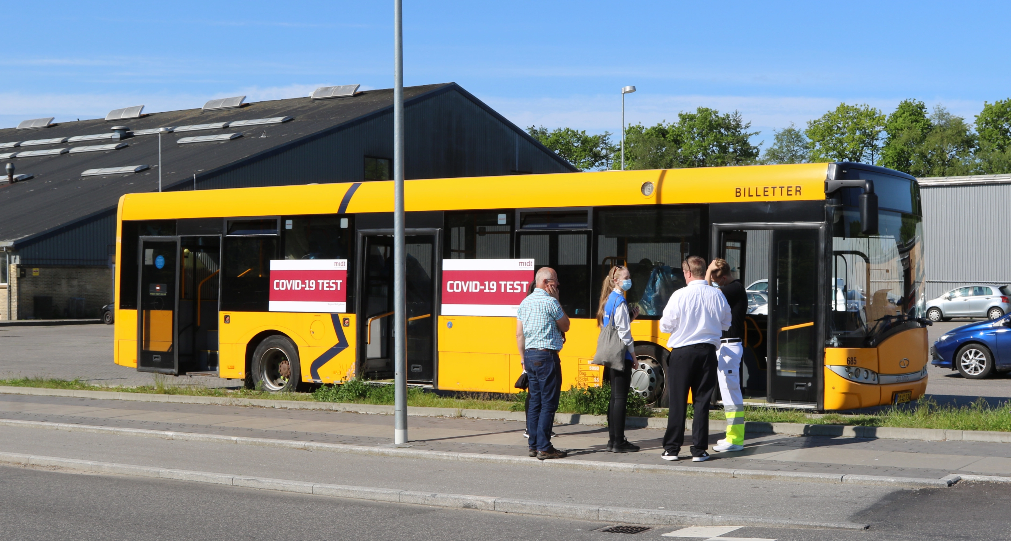 Målrettet corona-testbus sættes ind i nedlukket sogn