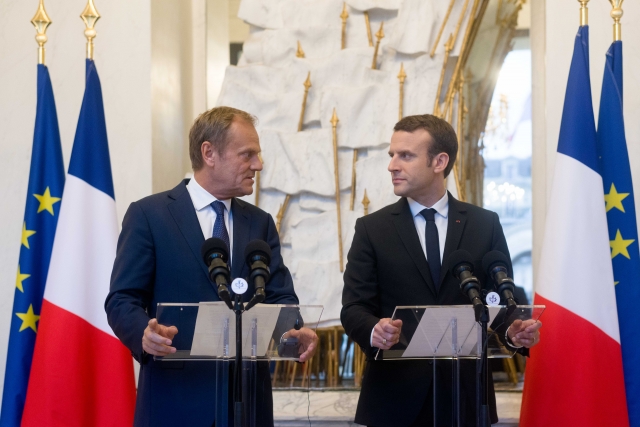 Macron vil have Frankrig til at fylde mere i EU