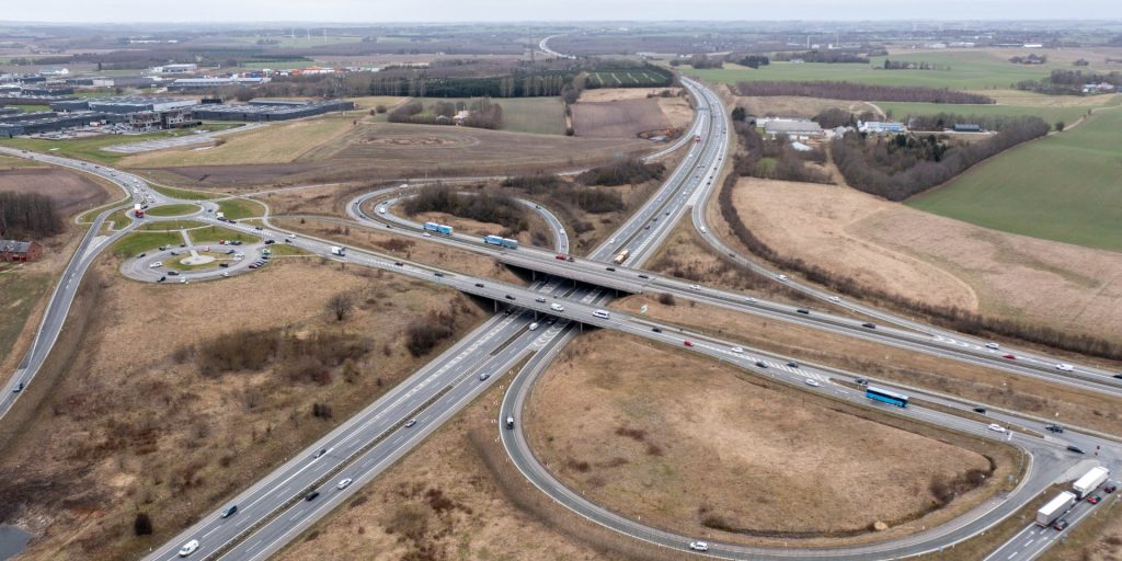 Tilkørsel til motorvej spærres – op til 20 km lang omkørsel