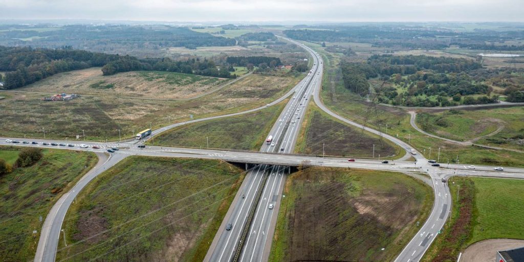 Vejdirektoratet melder ud: 2 motorvejsramper lukker hen over weekenden