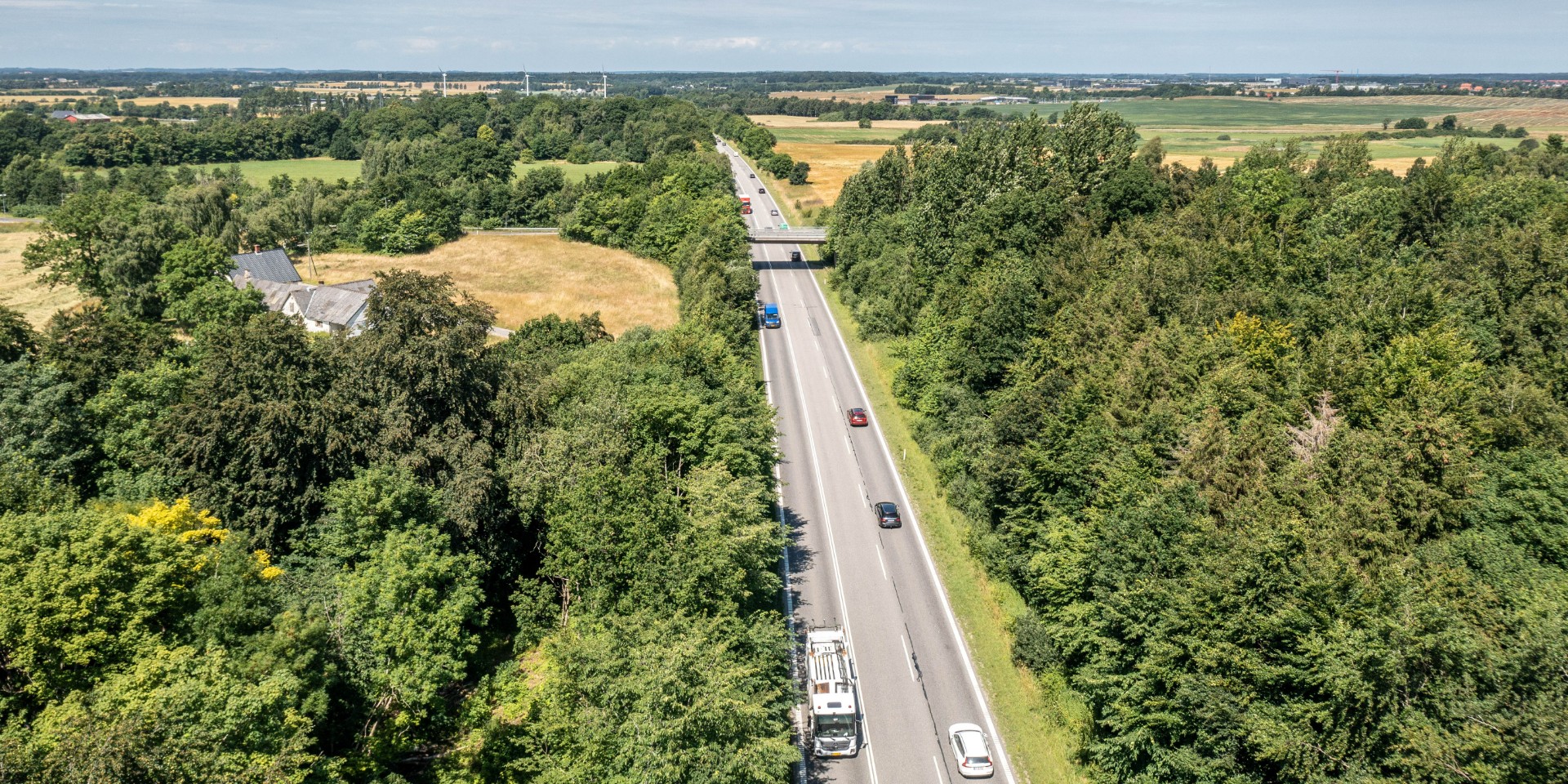 Kun en vognbane åben: Her må bilister have ekstra tålmodighed de næste uger