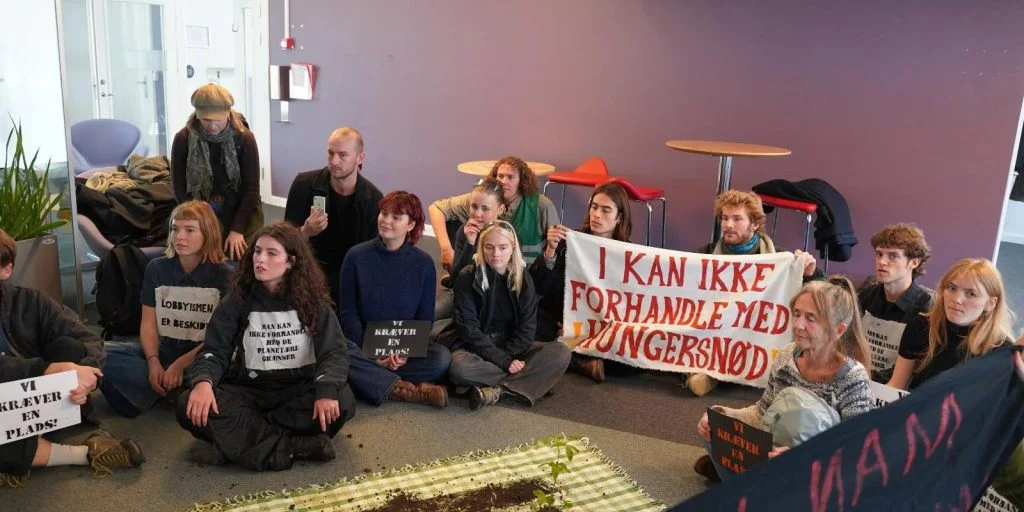 Aktivister trængte ind i ministerium: Nu forklarer de hvorfor