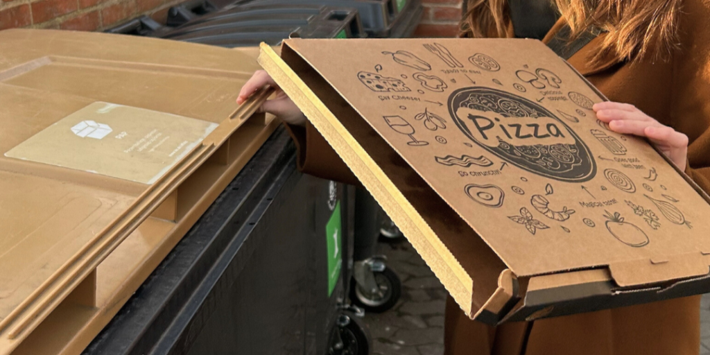 Gælder fra i dag: Nu kan pizzabakker sorteres som pap her