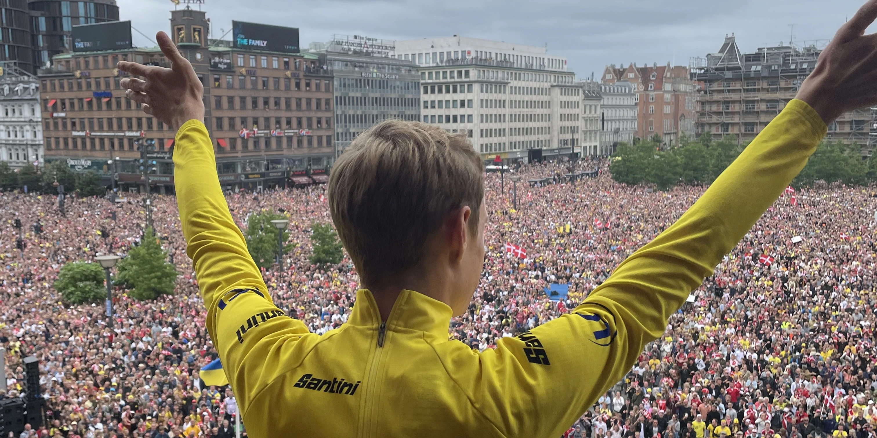 Vær med til at hylde Vingegaard onsdag: Kører i åben vogn til folkefest på Rådhuspladsen