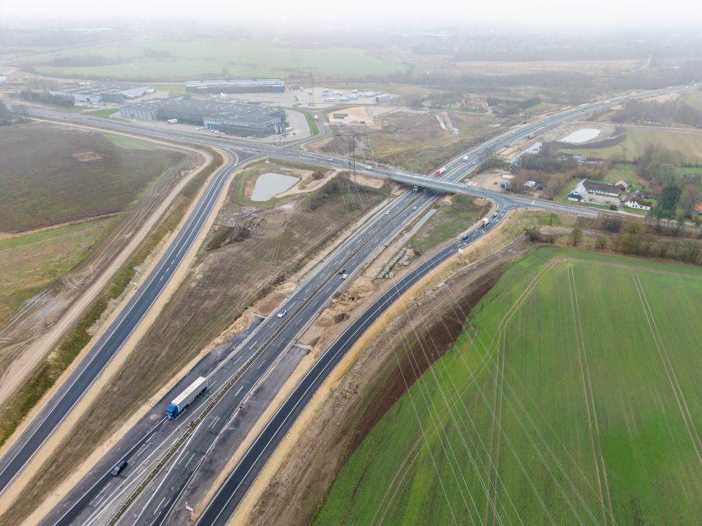 Motorvej spærres i aften og nat