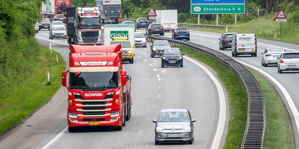 Starter på søndag – advarer om trængsel og kø på motorvejen her