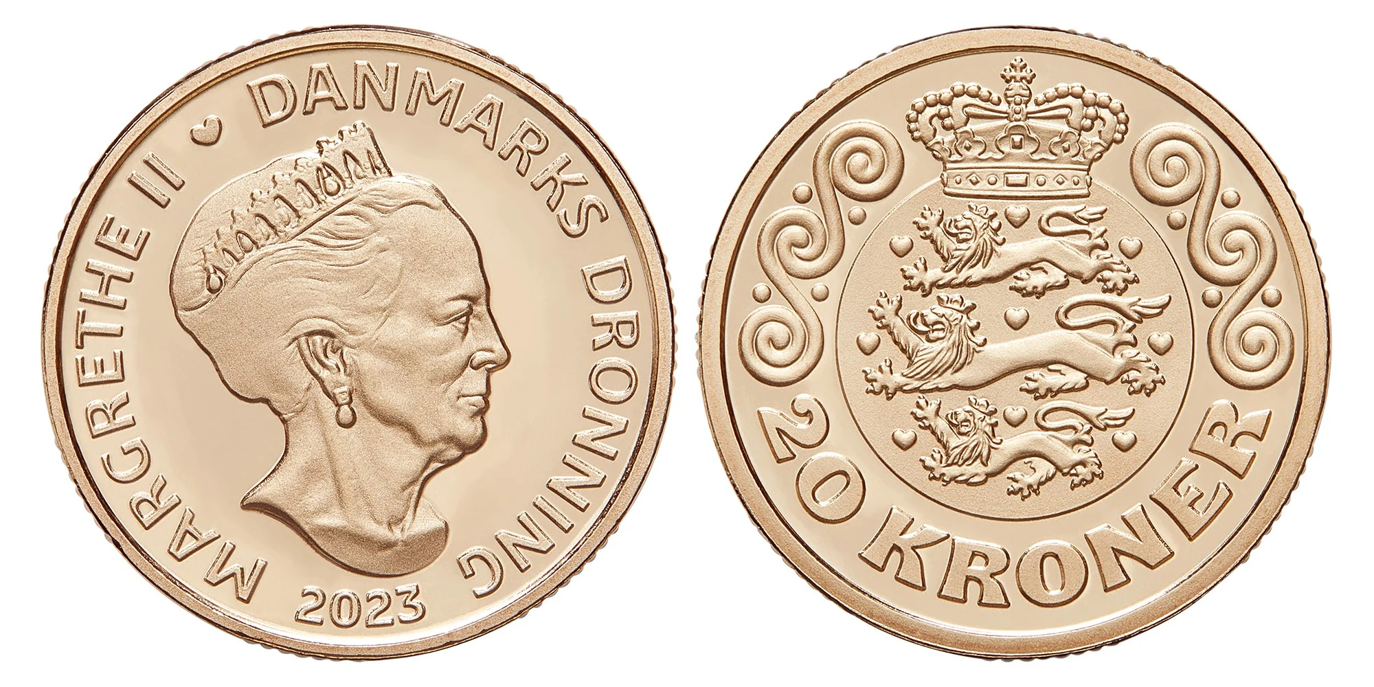 Sker fredag: Nu får Danmark 2 nye mønter