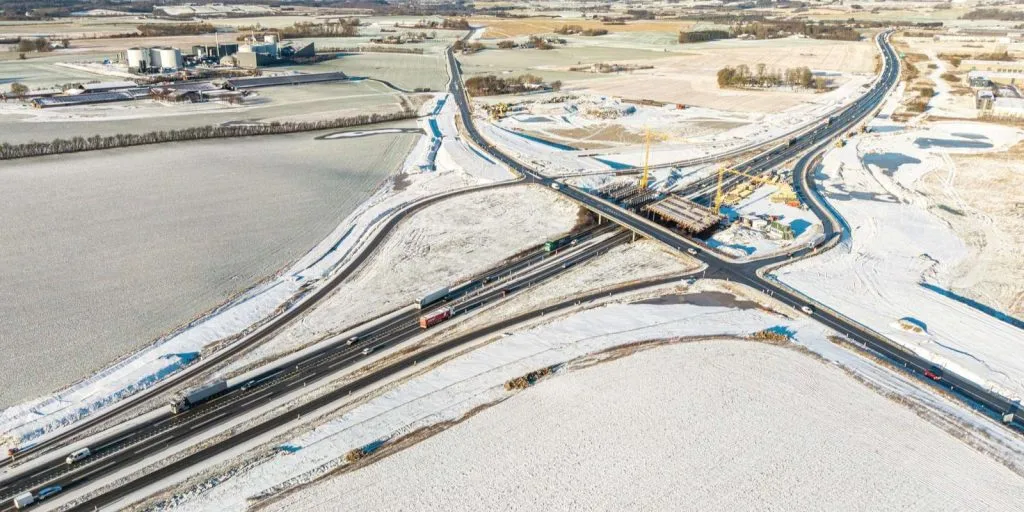 Akut vejarbejde: Tilkørselsrampe spærres frem til fredag morgen