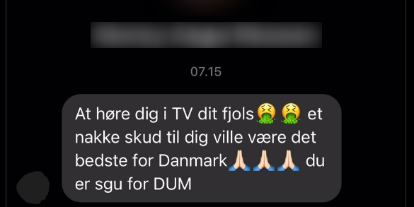 Besked til minister: “Et nakkeskud til dig vil være det bedste for Danmark”