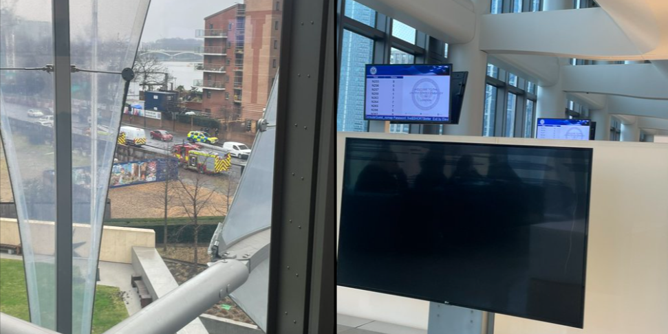 Ambassade lukket ned: Ansatte skal holde sig fra vinduerne