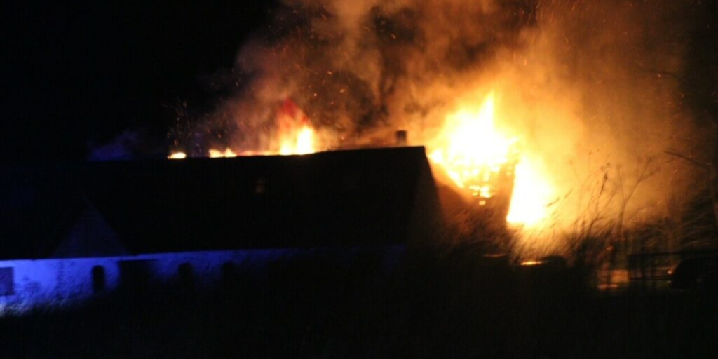 Dødsbrand på Bornholm – 11-årig dreng har mistet livet