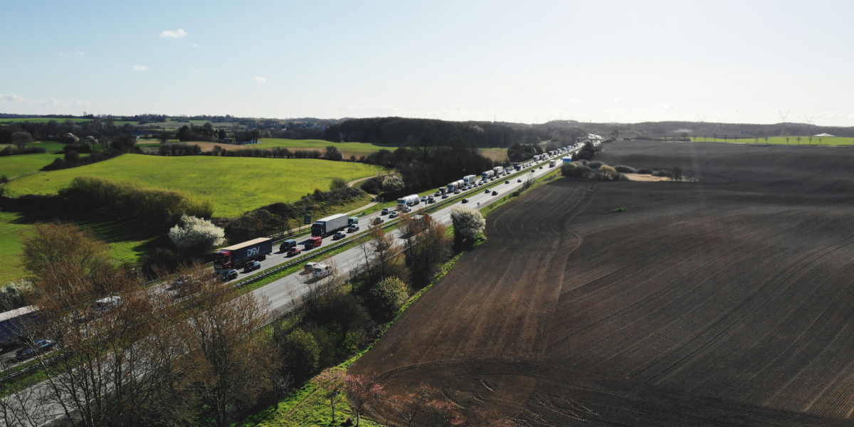 Flere uheld – 3 forskellige motorveje påvirket