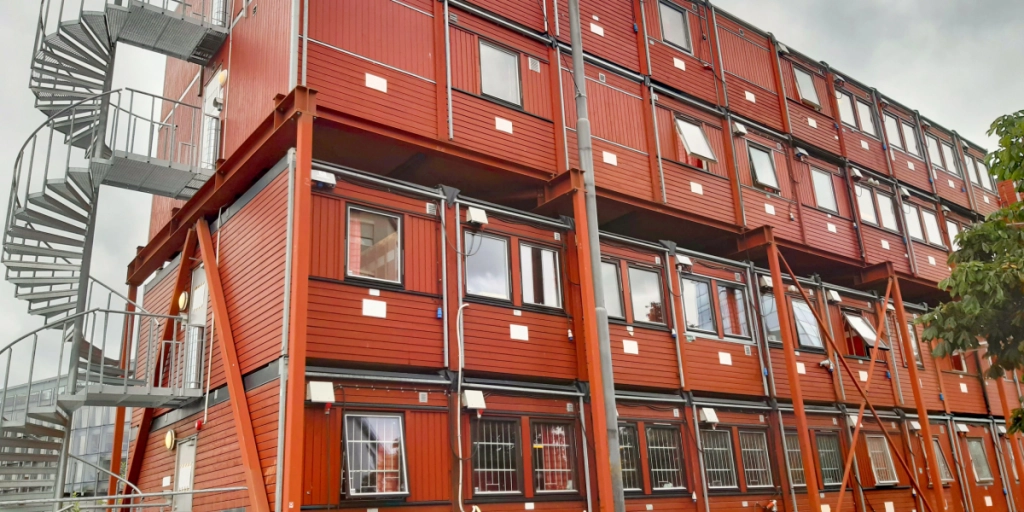 Snart kan containerboliger blive til permanente almene boliger