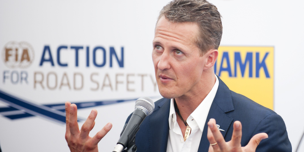 Michael Schumacher har vist sig offentligt for første gang siden 2013