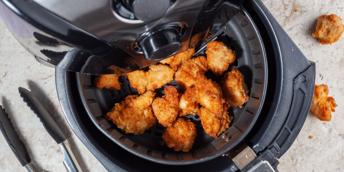 Denne del af din airfryer må du ikke glemme at rengøre