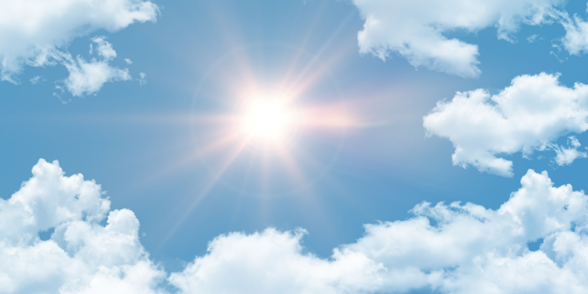 Her kan vi få op til 25 grader i dag