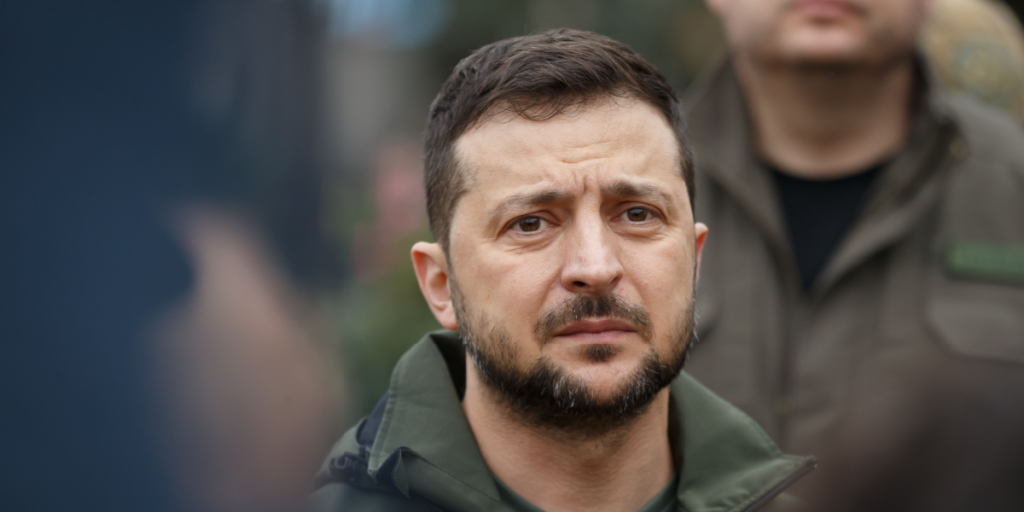 Zelenskyj melder ud: Opgiver præsidentposten, hvis …
