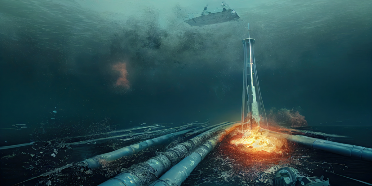 Se de første billeder: Så smadret er Nord Stream