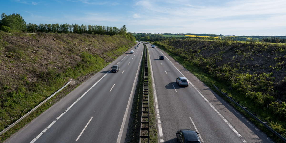 Første gang i aften: Motorvej lukkes pga. broduvidelse