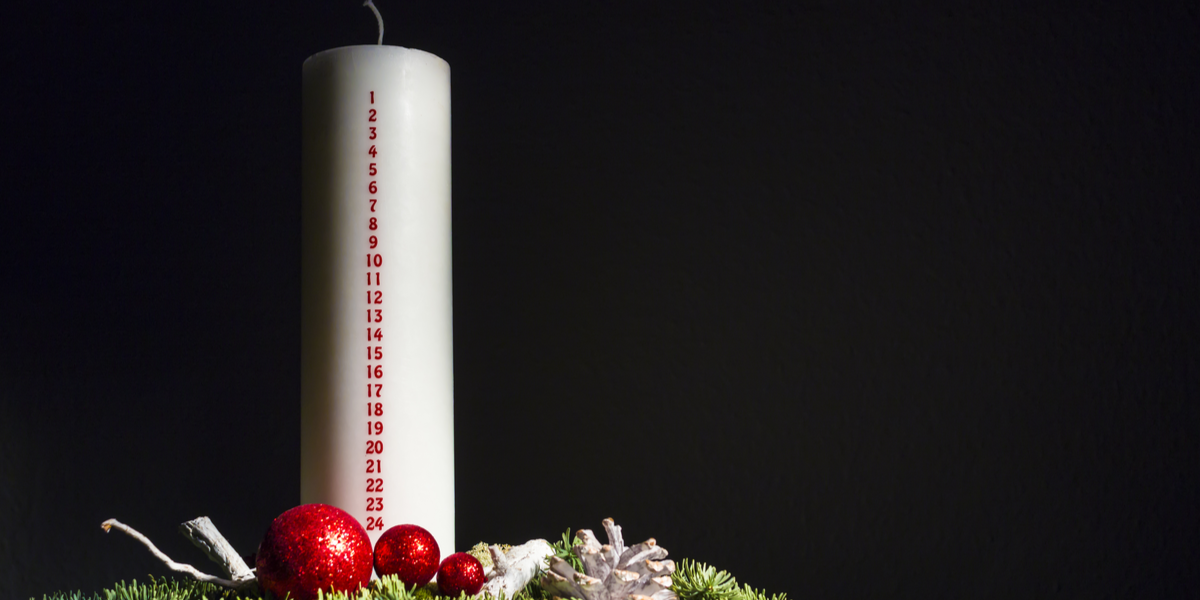 Har du også undret dig? Derfor er der så langt ned til d. 1. december på kalenderlyset