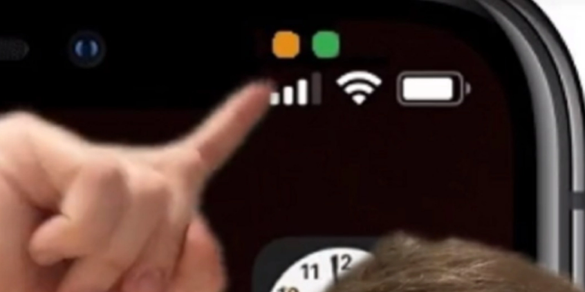 Pas på, hvad du siger, hvis du ser denne prik på din iPhone