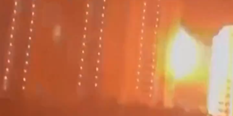 Se videoen: Her rammer ukrainsk drone bygning i Moskva